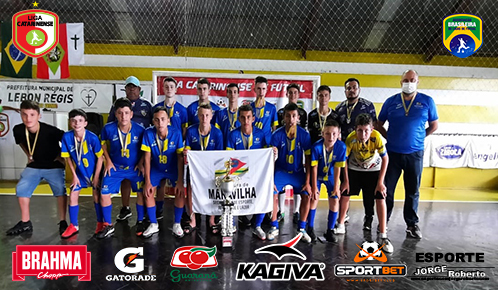 Maravilha Futsal vice-campeã Sub-14