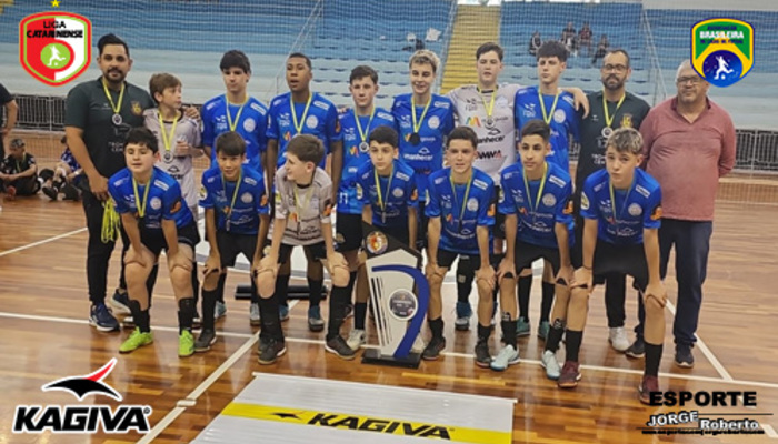 TROMBUDO CENTRAL FUTSAL CONQUISTA A LCF SUB-13