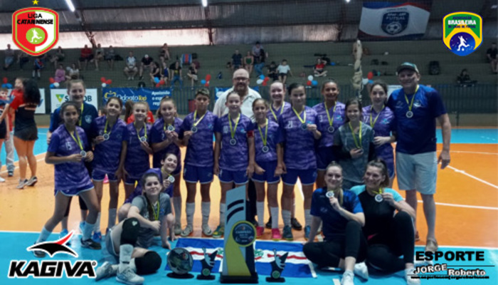 APAF GUARACIABA CONQUISTA A LCF SUB-13 FEMININA