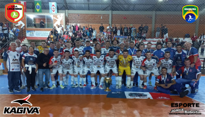 CORREIA PINTO FUTSAL CONQUISTA A LCF SÉRIE OURO 2024