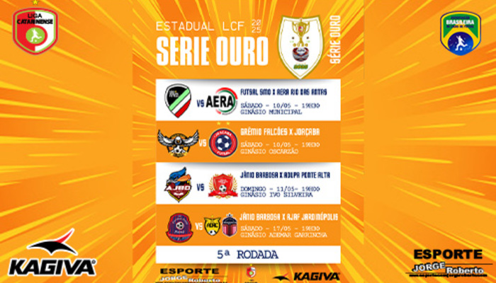 QUINTA RODADA DA LCF SÉRIE OURO SERÁ MARCADA POR CLÁSSICO QUINTA RODADA DA LCF SÉRIE OURO SERÁ MARCADA POR CLÁSSICO