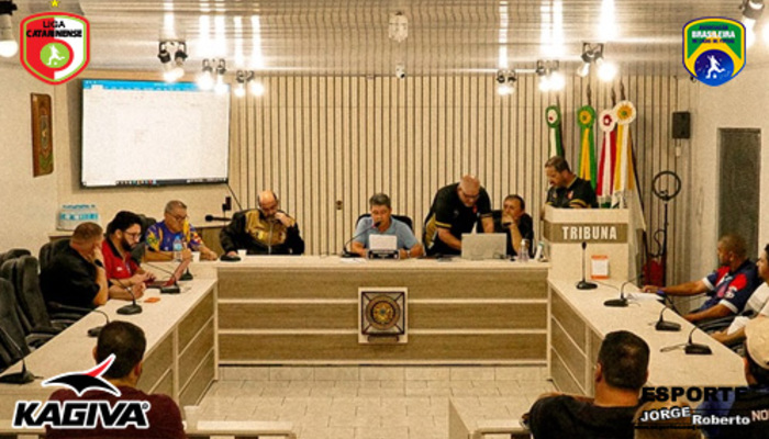 LIGA CATARINENSE REALIZA CONGRESSO TÉCNICO DO ESTADUAL LCF 2026 COM 49 EQUIPES