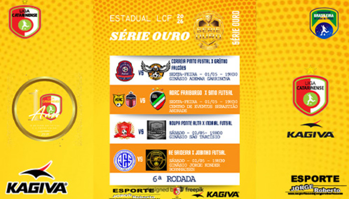 FINAL DE SEMANA COM RODADA PELA LCF SÉRIE OURO