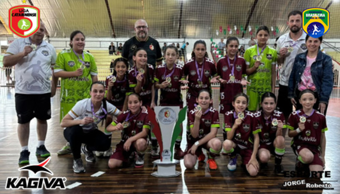 W&M FUTSAL DE FRAIBURGO CONUISTA O TÍTULO NA LCF SUB-11 FEMININA